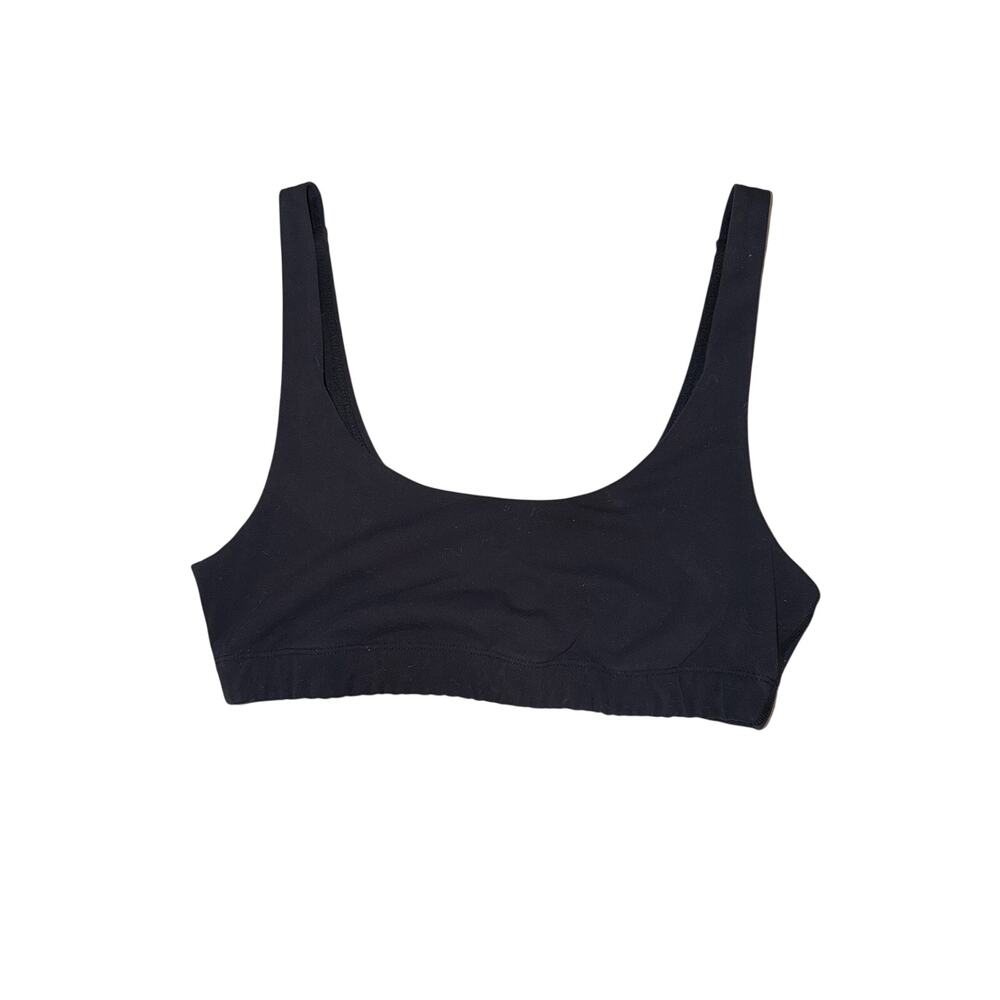 Vuori Daily Bra Black Scoop Neck Sports Bra VW158 small lounge daily bralette